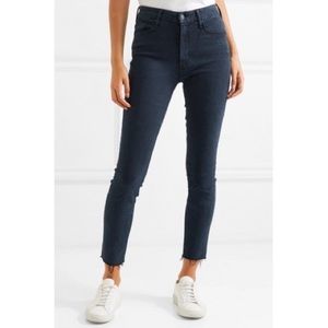 NWT Mother Looker Cropped High-Rise Skinny Jeans